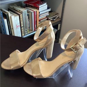 Nine West Gold Heels